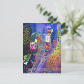 Times Square, NYC, New York City, skyline Briefkaart (Staand voorkant)