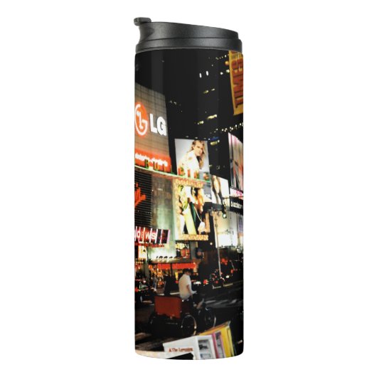 Times Square NYC New York City Thermosbeker (Geroteerd rechts)