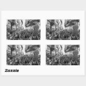 Times Square NYC Rechthoekige Sticker (Vel)