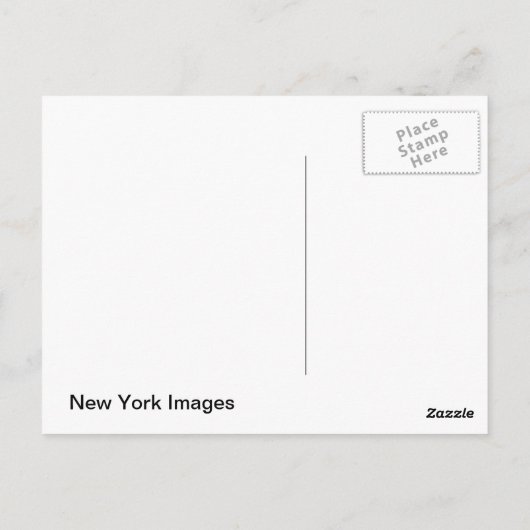 Times Square per night briefkaart (Achterkant)