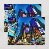 Times Square Post Card Briefkaart (Voorkant / Achterkant)