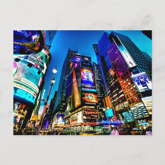 Times Square Post Card Briefkaart (Voorkant)