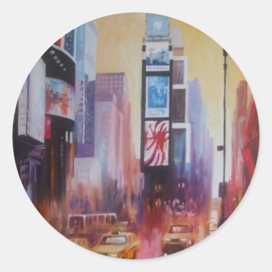 Times Square Stickers (Voorkant)