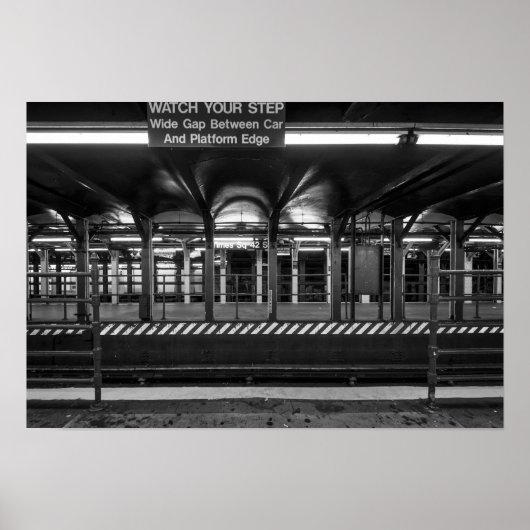 Times Square Subway Station New York City Poster (Voorkant)