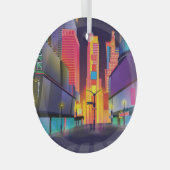  Times Square, Verenigde Staten Glas Ornament (Voorkant Rechts)