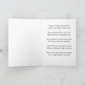 Time's Tide-Wenskaart Kaart (Binnen)