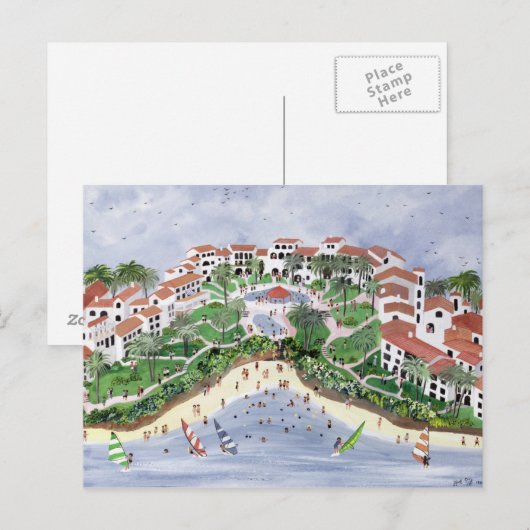 Timeshare Temptation 1990 Briefkaart (Voorkant / Achterkant)