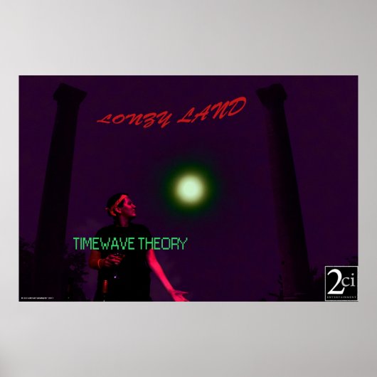 TIMEWAVE THEORY Lonzy Land Custom Album Poster (Voorkant)