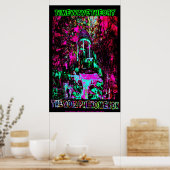 TIMEWAVE THEORY "THE 2012 PHENOMENON" POSTER 24/36 (Keuken)