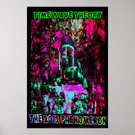 TIMEWAVE THEORY "THE 2012 PHENOMENON" POSTER 24/36 (Voorkant)