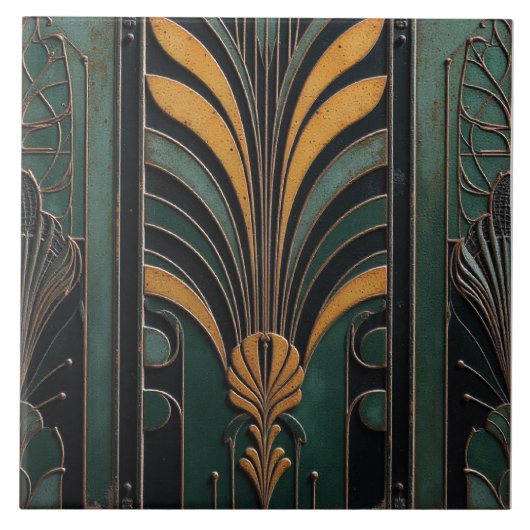 Timeworn Blossom Tegeltje (Voorkant)