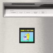 TIMING IS ALLES $3.00 MAGNEET (Insitu (Vaatwasser))