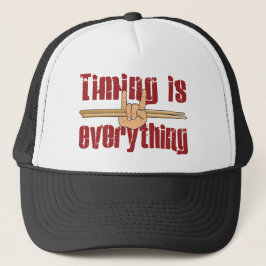 Timing is Alles Drummer Fun Trucker Hat Trucker Pet