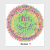 Timing is alles Klok Inspirativiteit Aanmoedigend Sticker (Vel)