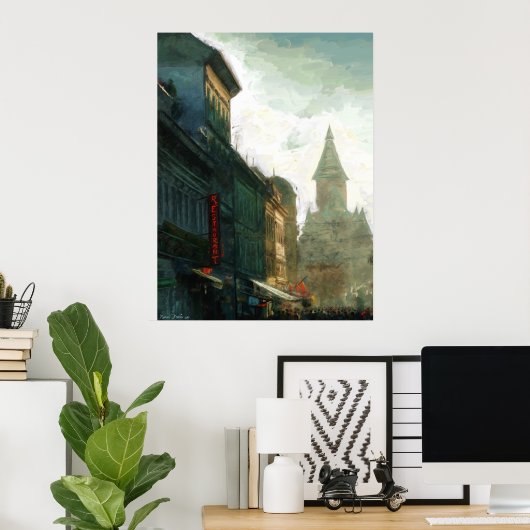 Timisoara Poster (Thuiskantoor)