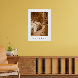 Timlalin's canyon, nabij Tamri, Marokko reis Poster