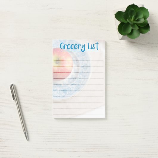 Timless Apple - Grocery List Post-it Notes (Kantoor)