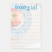 Timless Apple - Grocery List Post-it Notes (Voorkant)