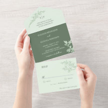 Timless Flower Monogram Weddenschap