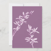 Timless Flower "Tied the Knot" Weddenschap Kaart (Achterkant)