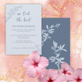 Timless Flower "Tied the Knot" Weddenschap Kaart