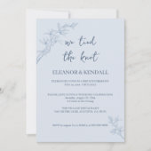 Timless Flower "Tied the Knot" Weddenschap Kaart (Voorkant)