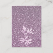 Timless Flower Weddenschap Bedankt Informatiekaartje (Achterkant)