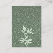 Timless Flower Weddenschap Bedankt Informatiekaartje (Achterkant)