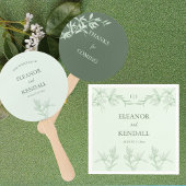 Timless Flower Wedding Handwaaier