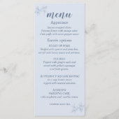 Timless Flower Wedding Menu (Voorkant)