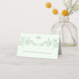 Timless Flower Wedding Plaatskaartje