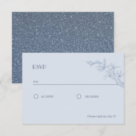 Timless Flower Wedding RSVP Informatiekaartje