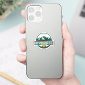 Timmelsjoch - Passo del Rombo motorrit Sticker (Telefoon)