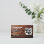 timmerindustrie visitekaartje (Staand voorkant)