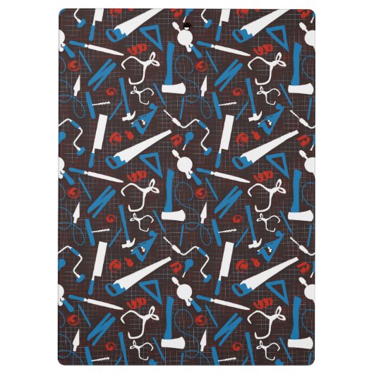 Timmerlieden Handgereedschap, Houtbewerking Shop Klembord (Achterkant)