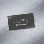Timmerman — Automotive Care & Vehicle Enhancement Magnetisch Visitekaartje (Voorbeeld)