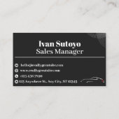 Timmerman — Automotive Care & Vehicle Enhancement Visitekaartje (Achterkant)