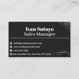 Timmerman — Automotive Care & Vehicle Enhancement Visitekaartje