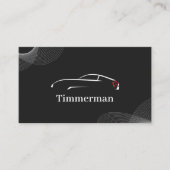 Timmerman — Automotive Care & Vehicle Enhancement Visitekaartje (Voorkant)