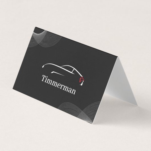Timmerman — Automotive Care & Vehicle Enhancement Visitekaartje (Voorkant)