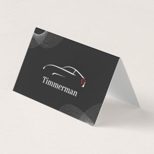 Timmerman — Automotive Care & Voertuigverbetering Visitekaartje