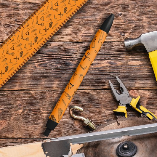 Timmerman Beroep Papa Zwarte Inkt Pen