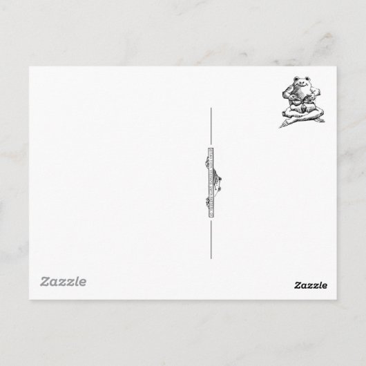 timmerman briefkaart (Achterkant)