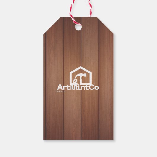 Timmerman Cadeaulabel (Achterkant)