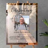 Timmerman, Foton voor uitvaartdienst levensviering Poster