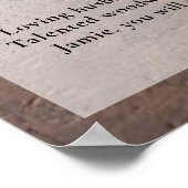 Timmerman, Foton voor uitvaartdienst ter viering v Poster (Hoek)