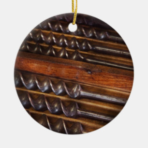 Timmerman - Gereedschap - Archimedes kleine helper Keramisch Ornament