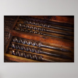 Timmerman - Gereedschap - Archimedes kleine helper Poster