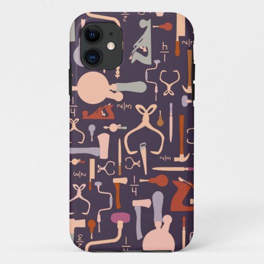 Timmerman Geschenk Retro Houtbewerking Phonehoesje Case-Mate iPhone Case (Achterkant)