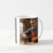 Timmerman/houtbewerker Koffiemok (Voorkant rechts)